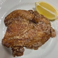 NHK・今日の料理ビギナーズレシピより「鶏のさくさく一枚揚げ」