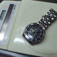 シチズン　ジェットダイバー　ベルト交換の巻