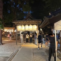 地元の白山社で夏祭り！！！