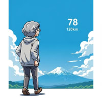 朝のウォーキングと富士山との対話