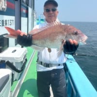 2号船午前便タテ釣り、午後便イサキ釣り