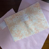 作品紹介　3、花柄移動ポケット