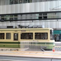 広島電鉄 駅前大橋ルート 広島駅(2025.6.25) ５００８編成、３８０６編成 留置車