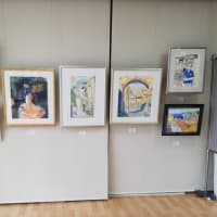 今中利信展　多くのご来場者がありました。残すところあと3日です。