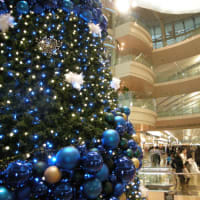 クリスマスの羽田空港