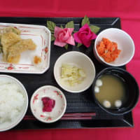 ある日のディサービスのお食事