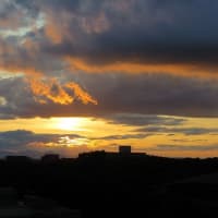 ６／1日　夕時の空  続き