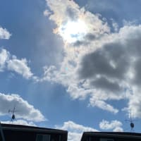 今朝の空✨