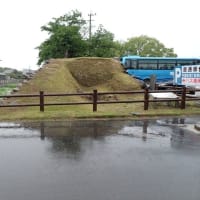 中津城 豊前　絵図を参照して門跡を見学する　東海古城研究会の見学会で訪れました