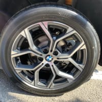 BMW X1 ランフラットタイヤのパンク　その2