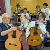 アルトギターに編曲リコーダーソナタ
