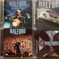 HALFORD  4枚のアルバムがずらり