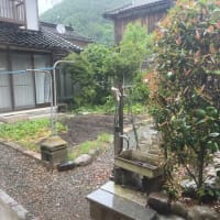 庄原市西城での造園工事