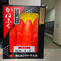 GWは茨城へ(めんたいパークと茨城土産)
