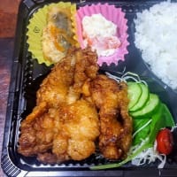 柳ぶら楽市　唐揚げ弁当