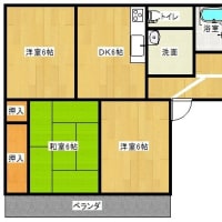 フレグランスA２０１号～３DK（南向きで日当たり良好）