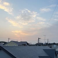 今朝の空‼️(おはようございます)