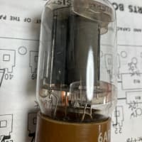 初期WE設計形丸プレート6AR6 真空管 JAN NOS未使用管