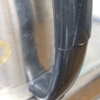 涙！コーヒーポットが・・・