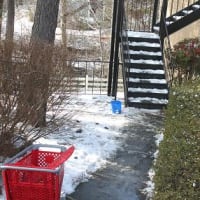 アトランタで2度目　雪で自宅閉じこもり　（2014年1月）
