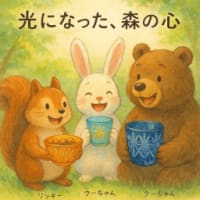 光になった、森の心