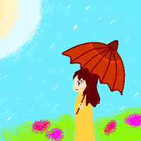 ペイントで落書きしてみた。