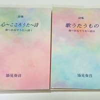 自作詩集、２冊同時発売♪【オンデマンド販売】