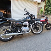 バイクで師匠と天領の里