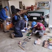 2025年3月2日（日）【自主活動】作業用具点検ー「ひな祭りだ！」早春の息吹を探しつつ、新年度に向け用具・備品の総点検・保全に勤しむ」