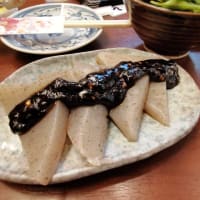 |M3412|巣鴨地蔵通りに入って1～2分の『地蔵蕎麦大橋屋』にお邪魔。生ビ＆みそおでん＆えだまめで開始して、冷やし梅干しそばはパッツンコシのそばが長～い＆ミニ海老天丼もうまかった！