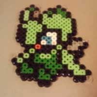 アイロンビーズでポケモン セレビィ アイロンビーズで作ってみよう アイロンビーズでポケモン セレビィ アイロンビーズで作ってみよう