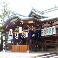 小松市: 菟（う）橋神社（諏訪宮）芭蕉句碑は社務所の庭に！