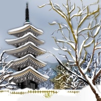 雪の定義山