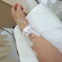 お薬投与中