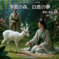 正座小説「浄闇（じょうあん）の闇、白鹿の森」web掲載のお知らせ
