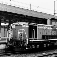 １９８９年８月下関駅で撮影したDD51