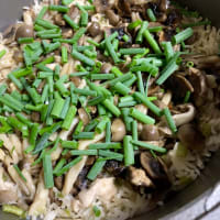 ジンジャーチキン炊き込みご飯: ginger chicken and rice