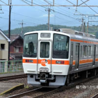 ＪＲ東海 近江長岡(2025.6.22) ３１１系 Ｇ１編成 普通 大垣行き 引退記念ＨＭ