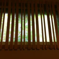 木格子取り付けしました
