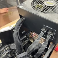パソコンの電源を交換しました。