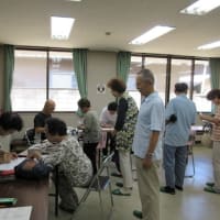 体力測定と健康講話