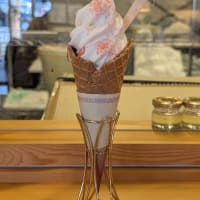 山桜ハチミツソフトクリーム