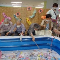 ゲーム～魚釣り🐟🎣　通所リハビリ