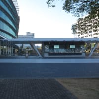 １月のお台場：船の科学館敷地前からウエストプロムナード散策道・南端部内へ　ＰＡＲＴ１