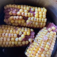 トウモロコシやっと収穫できた