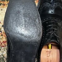 JMウエストン376 フルブローグの修理完了