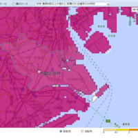 今後３０年間に震度６弱以上の揺れに見舞われる確率#東京都大田区#地震動予測地図