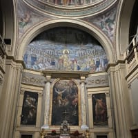 ローマで最古のモザイクがある教会　サンタ・プデンツアーナ教会