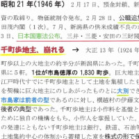 「大地主・市島邸の物語　72」　　ハワイ真珠湾攻撃・山本五十六が戦死・広島に原爆投下・終戦・GHQ・1945年
