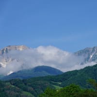 やっと白馬三山が見えました＜信州夏紀行＞